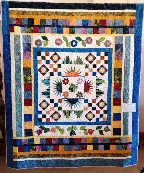 Alison Beckett Lockdown quilt