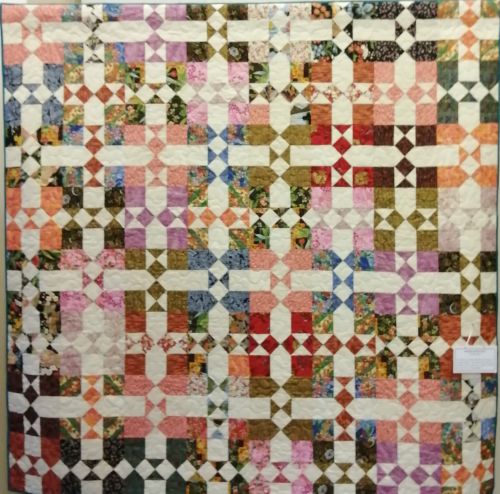 Carolyn Taylor Japanese Scrappy quilt