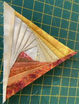 Gillian Carmichael Stitched triangle